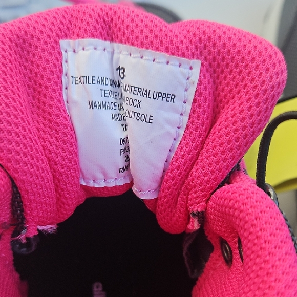 All in Motion Gray and Pink Athletic Sneakers - Picture 7 of 7